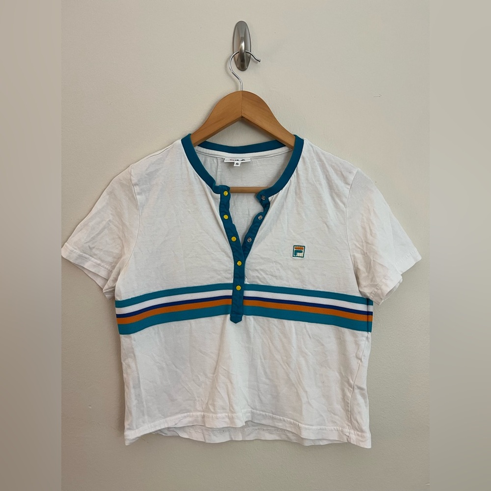 FILA colorful crop top
